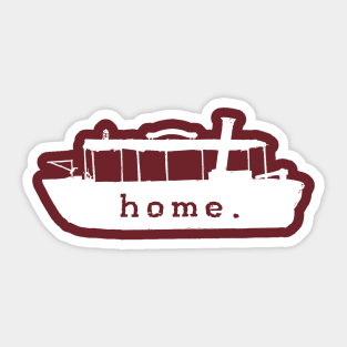 A Place We Call Home (White) Sticker